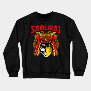 Skull Samurai Crewneck Sweatshirt